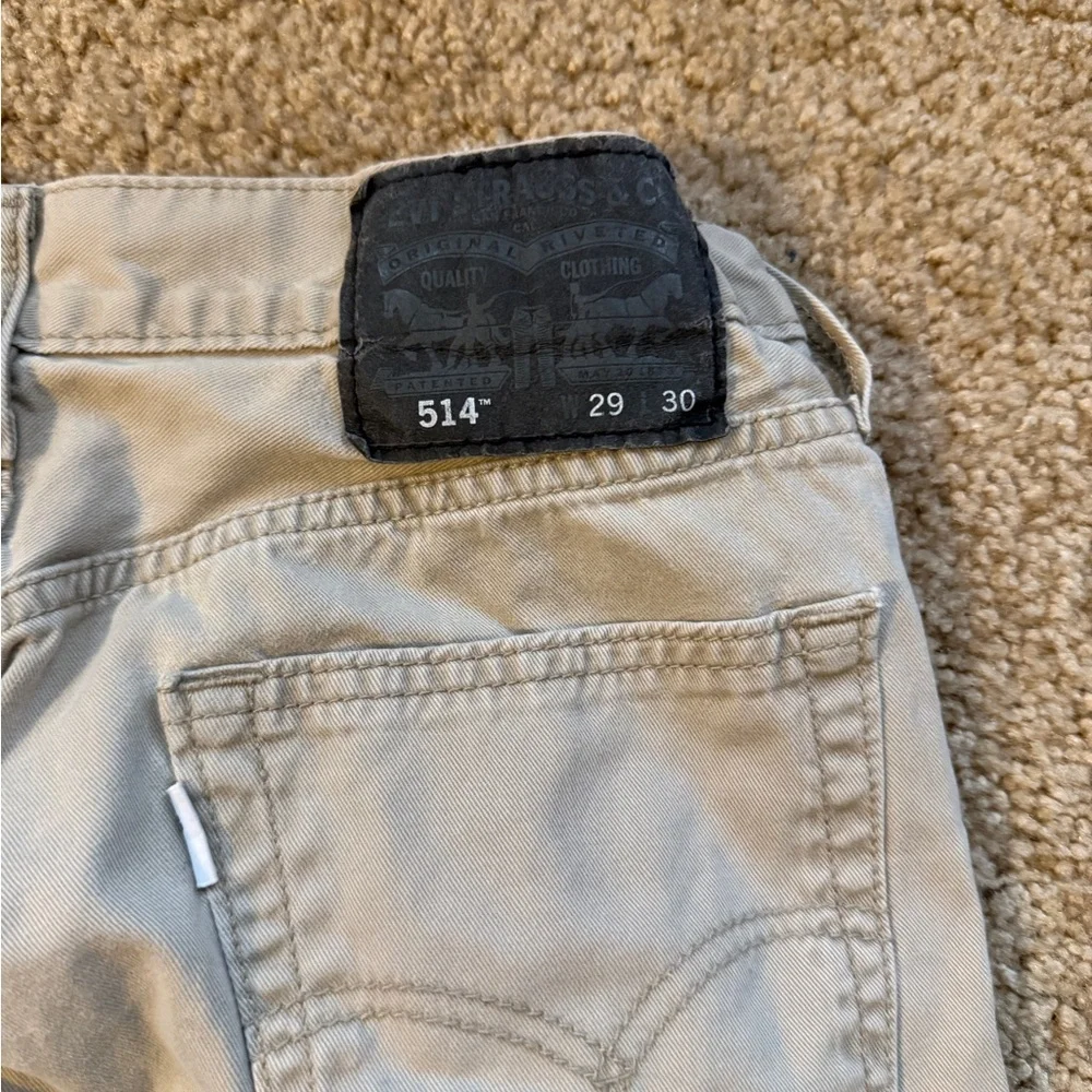 Levi's 514 Khaki Jeans